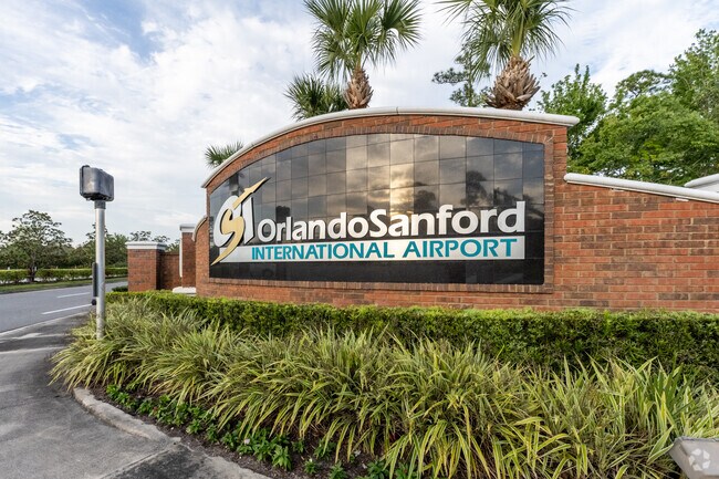 The Orlando Sanford airport is only a 45 mile drive from the Village of Belvedere.
