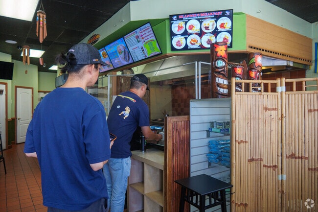 Poke Plus is a popular local restaurant serving Hawaiian specialities.