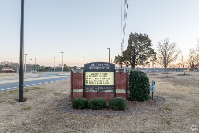 Hamilton Crossing Elementary teaches up through the 5th grade.
