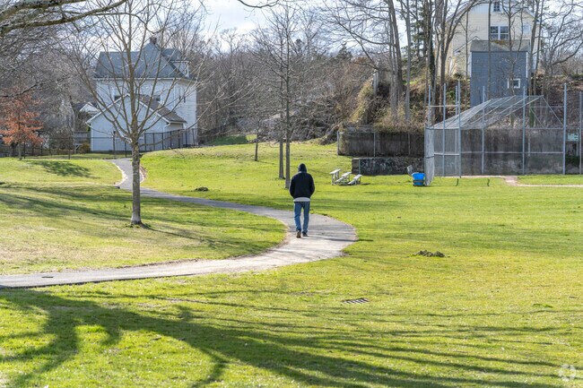 Most of Cos Cob's neighborhoods feature walkable parks.