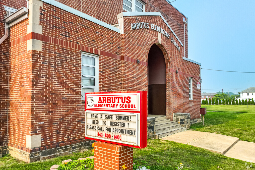 Arbutus Elementary School is Located in Baltimore, MD.