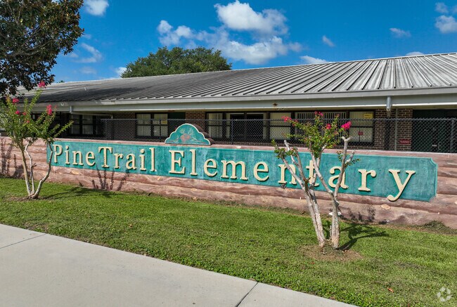 Pine Trail Elementary is a public school located near the Tomoka Estates community.
