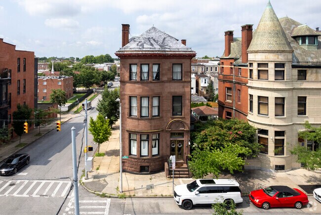 Elegant brownstones are a sought-after home style in Madison Park.