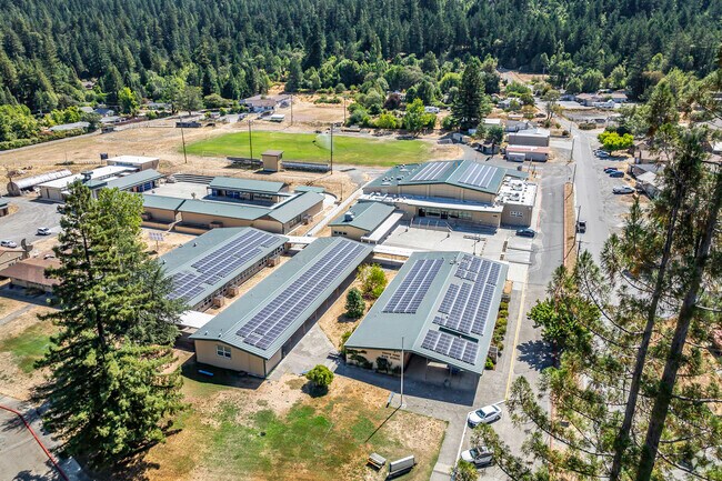 South Fork High School offers a variety of classes across several buildings on campus.