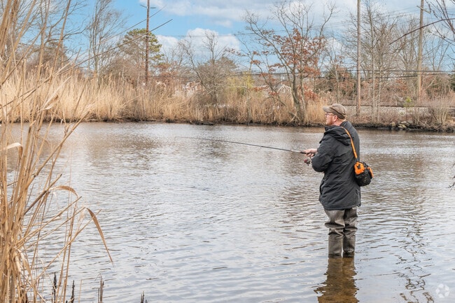 Catch yourself some dinner at Bubbles Falls fishing access site in Oakdale.