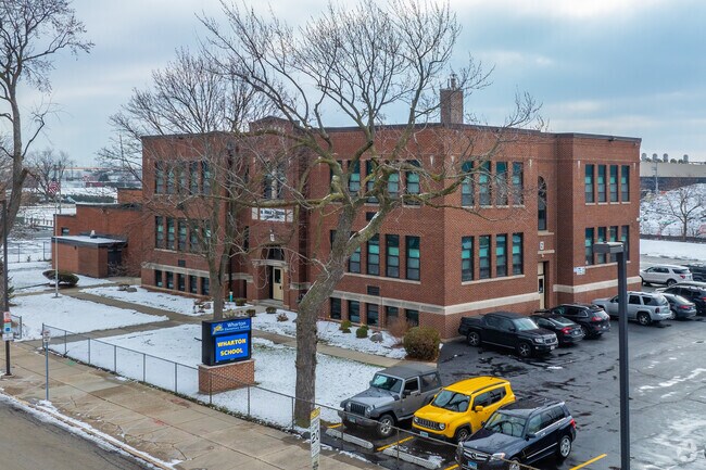 Wharton Elementary School was built in 1912.
