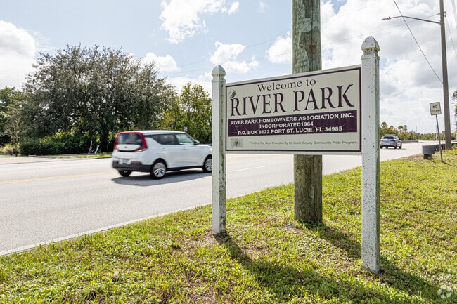 Welcome to beautiful River Park in Port Saint Lucie, Florida.