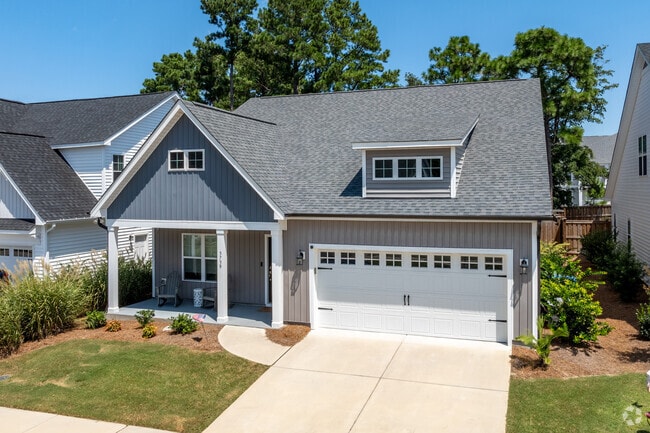 You can find modern traditional homes in the Longleaf Park neighborhood.