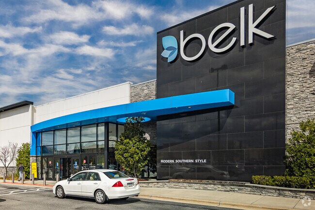 Belk at the Palladium Shopping Center is conveniently close to Hickswood.