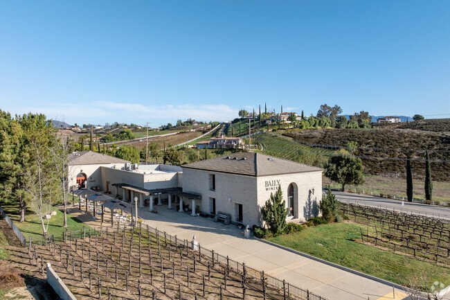 Stop by Baily Vineyard near Morgan Hill and try the variety of wines in stock.