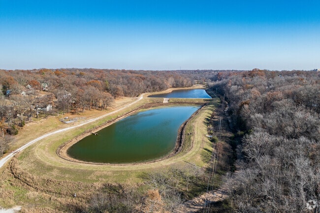 Man-made retention ponds bring added beauty and wildlife to Freeman Grove.