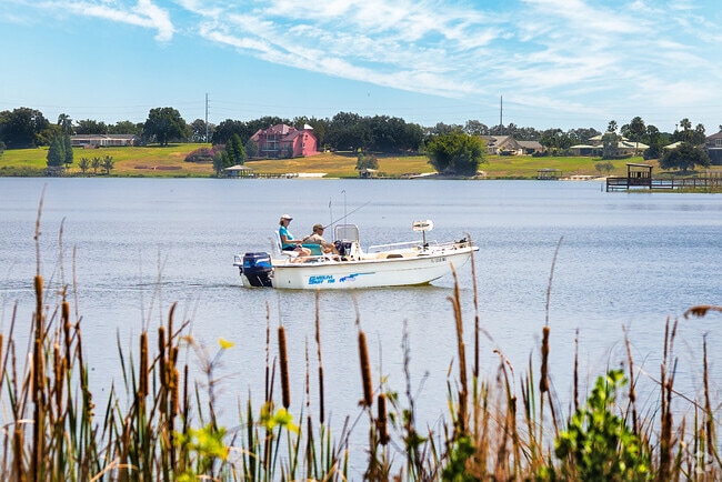 Fishing is a popular activity among residents of Sun Ridge with various lakes throughout.