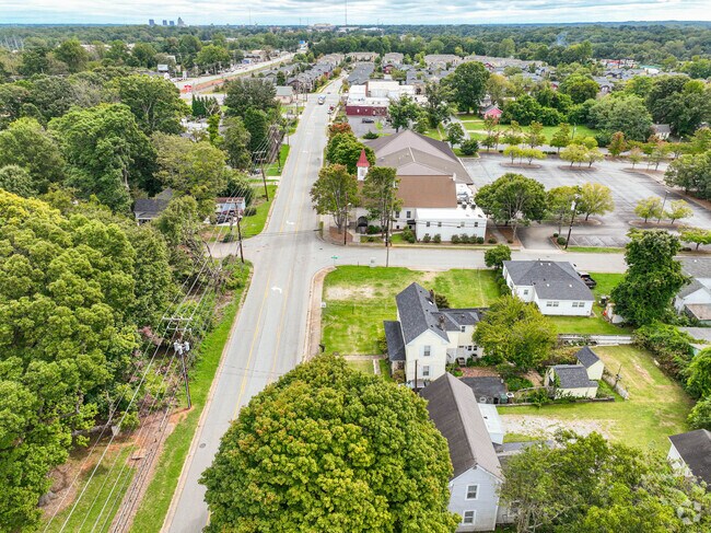 Hewitt Area leads straight to downtown Greensboro.