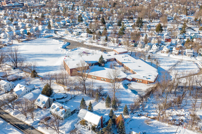 Students love to play outside Knickerbocker Elementary School in the warmer months.