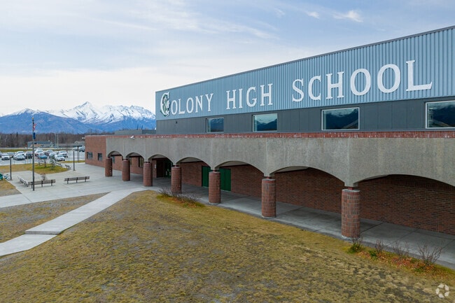 Colony High School sits in the heart of the Mat-Su Valley.