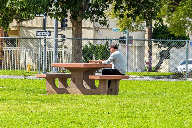 Rosecrans Park in the Harbor Gateway neighborhood is a great place to stop for a picnic.