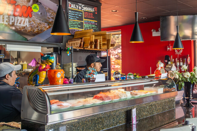 Spider Sushi is a local sushi stop in One By One that makes fresh to made items.