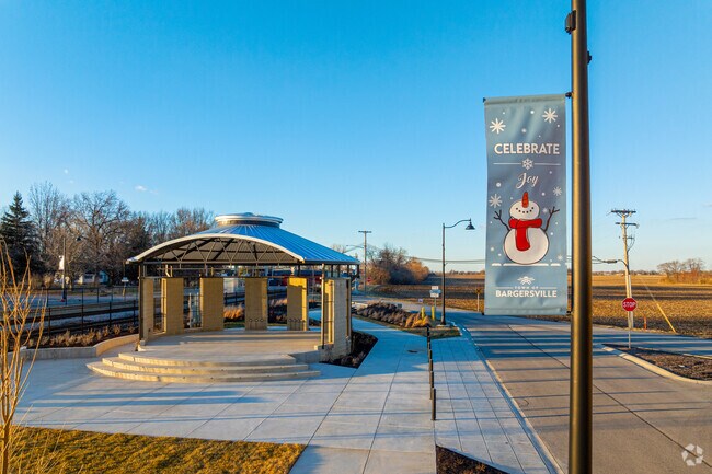 Many Bargersville events will take place at the newly constructed Umbarger Plaza.