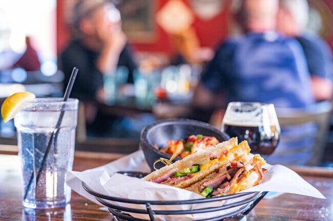 The brisket grilled cheese is a local favorite at The Brass Tap in Leisure Town.