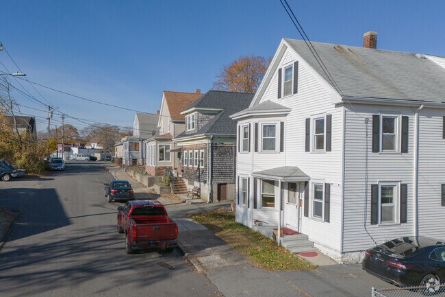 Established homes in the Coury Heights neighborhood can be duplexes or single-family houses.