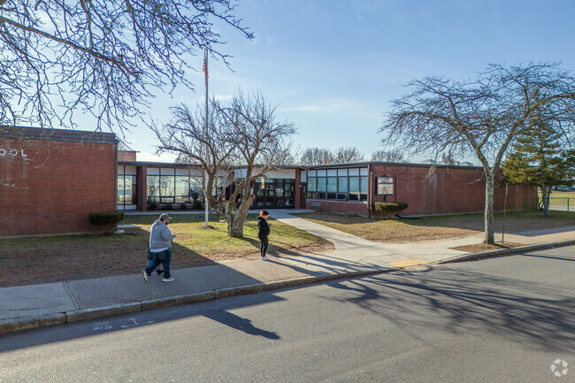 The Emma G. Whiteknact Elementary School in East Providence is a school with pride.