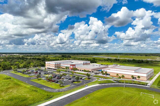 Harns Marsh Middle School is the next step on the educational ladder in Harris neighborhood.