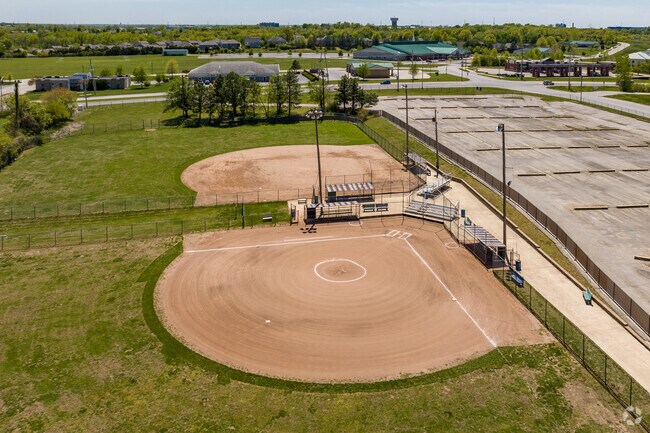 Baseball fields at Wyandotte County Sports Association serve all ages in Kansas City, Kansas.