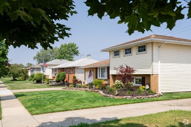 Split level homes are typical for Cheektowaga.