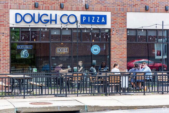 Dough Co Pizza near King Irving is a popular local pizza place with great lunch specials.