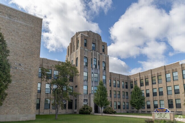 Rufus King High School is home to many Borchert Field students.