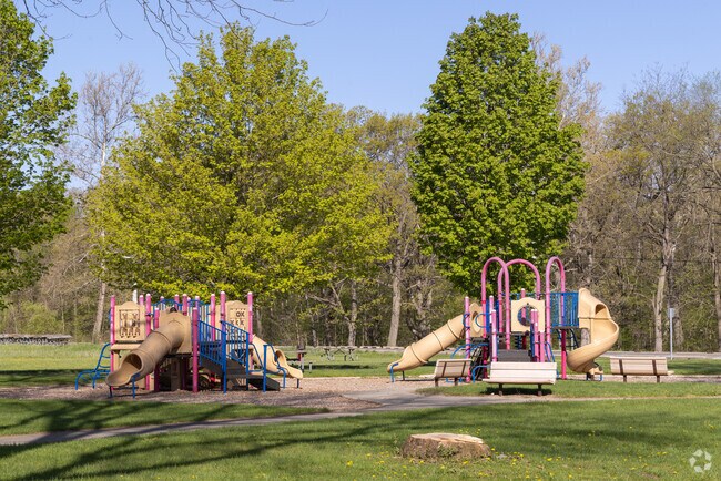Belleville residents enjoy playgrounds and trails at Lower Huron Metropark.