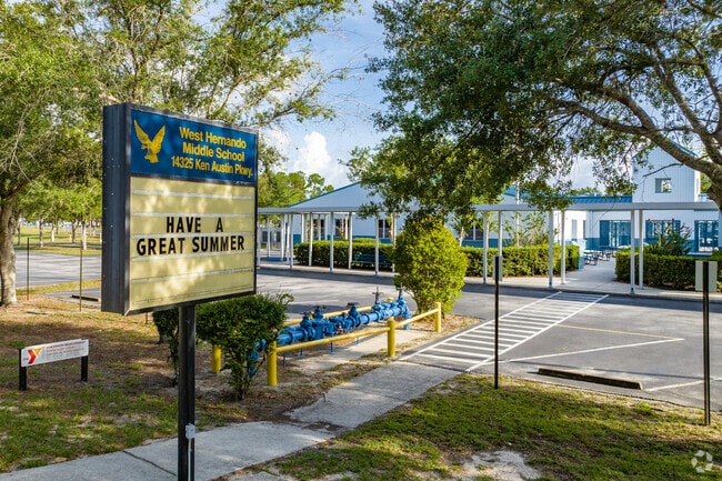 West Hernando Middle where tradition meets technology in Brooksville.