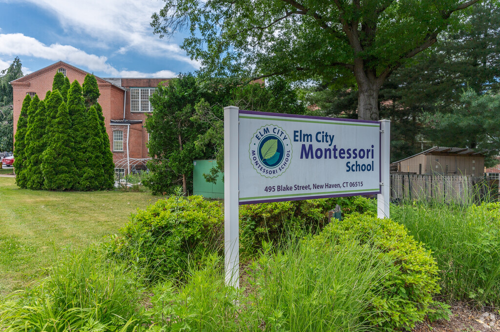 Elm City Montessori School is a public charter school serving preschool to 8th grade students.