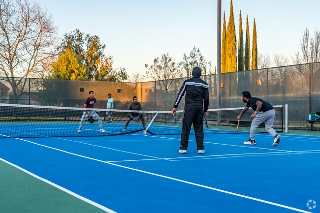 Get together with some friends and play pickle ball at Eagle's Nest Park, nearby The Ranch at Sunridge.