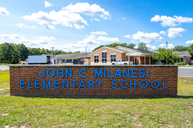 Children can begin their educational journey at John C. Milanesi Elementary School.