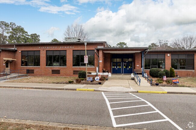 Riverside Elementary School has just under 500 students in PK-5th grades.