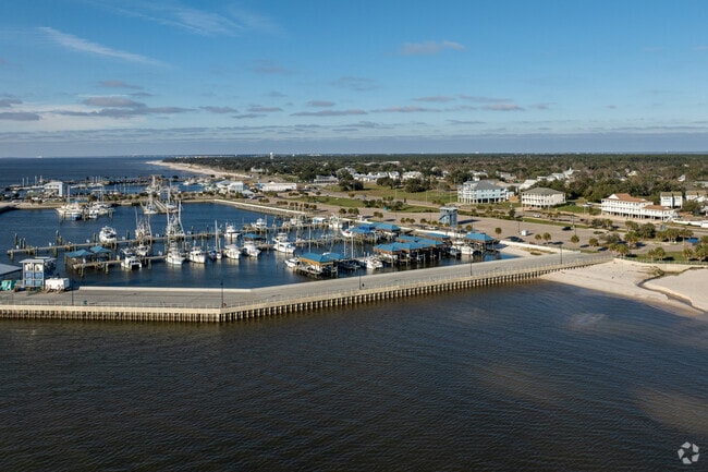 Pass Christian is known for its shrimp and oyster industry.