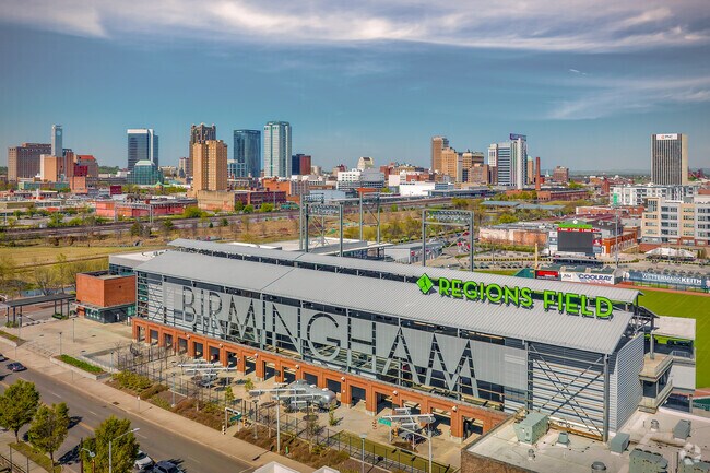 East Birmingham is minutes away from Regions Field where you can enjoy a ball game.