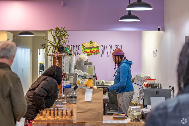 Ida's Sandwich Shop in Perry North is always bustling with hungry residents.