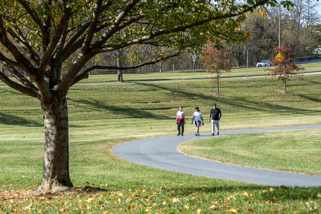 There are great walking paths all around Columbia.