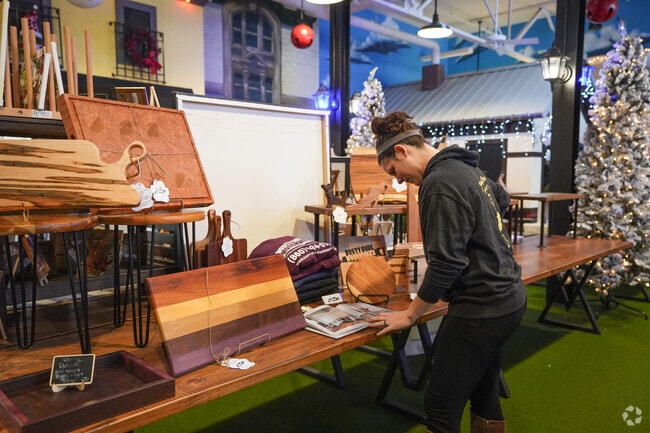 The Bristol Bazaar in Downtown Bristol features crafts made by local artisans.