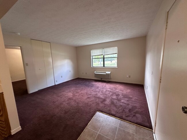 Living Room of One Bedroom Unit