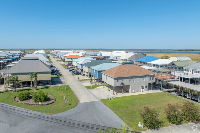 The Southern Comfort Waterfront Community is made up entirely of stilt homes.