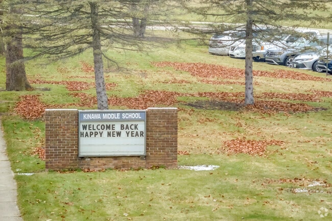 Kinawa School, Signage