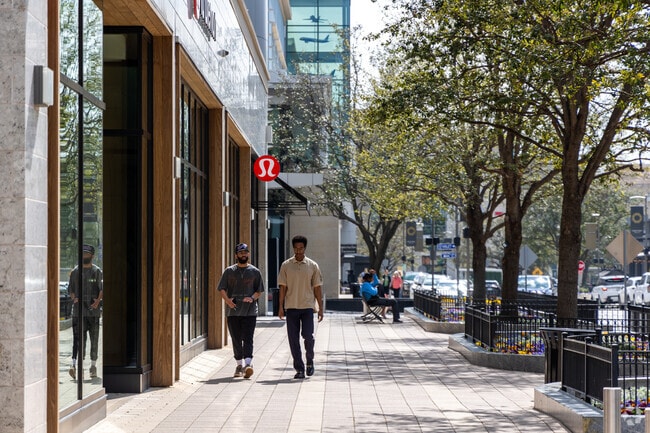 You can find Lululemon in the Legacy neighborhood.