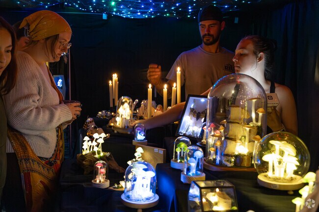 The Peachtree City Night Market is held every first Friday at Drake Field.