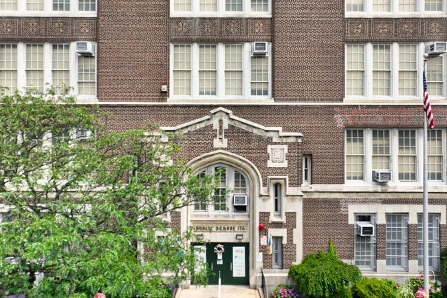 P.S. 176 Ovington School entrance.