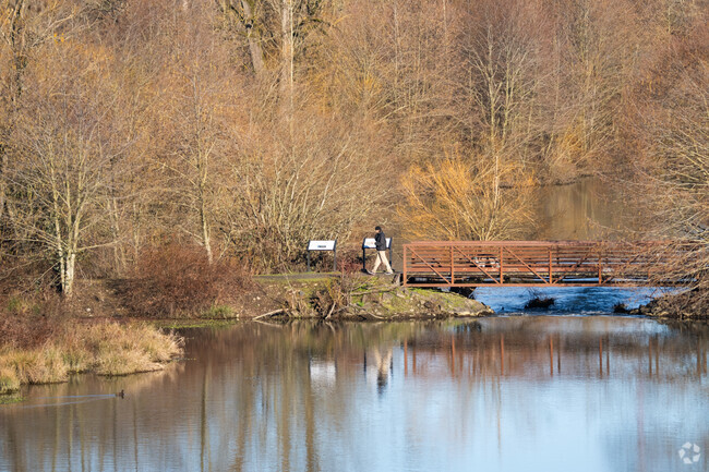 Trails through the Delta Ponds give easy access to nature for those living in Cal Young.