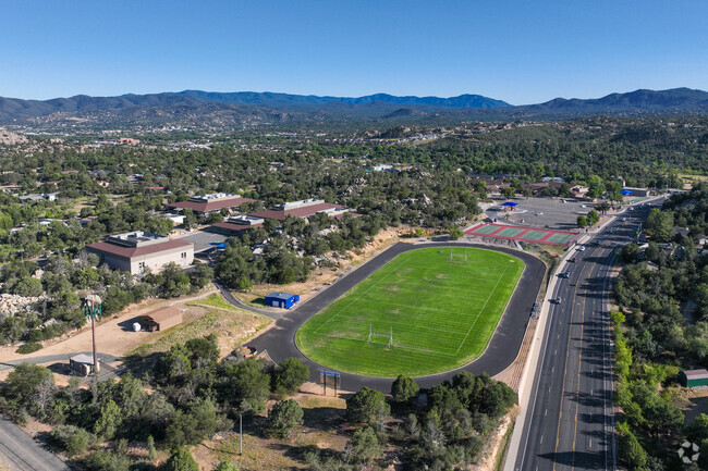 Granite Mountain Middle School is located on Williamson Valley Road in Prescott.