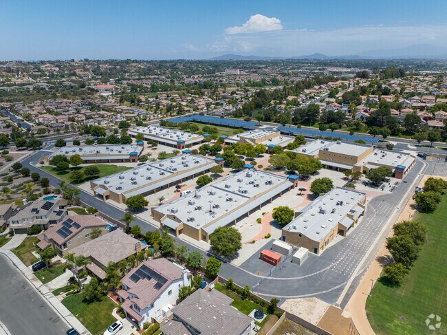 Students and staff love the campus of Erle Stanley Gardner Middle School.